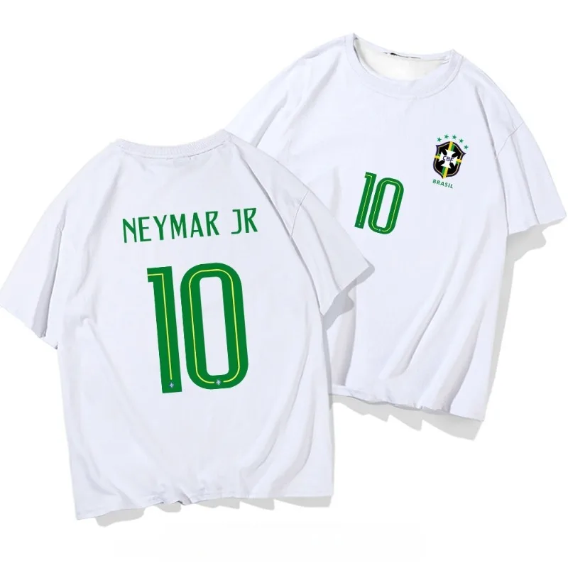 

Новинка 2025 года, дышащая быстросохнущая повседневная удобная быстросохнущая одежда Neymar No 10 с 3D принтом