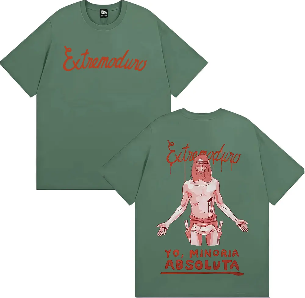إكستريمودورو يو، مينوريا أبسولفتا الرسومات تي شيرت الرجال النساء موضة القوطية ريترو تي شيرت الصيف بلايز المتضخم تي شيرت #6