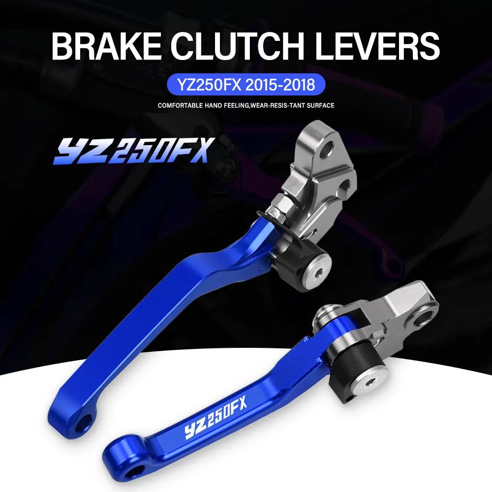 Pivot Brake Clutch Levers For YAMAHA YZ250FX 2015 2016 2017 2018 Motorcycle Accessories Dirt Pit Bike Brakes Handles Lever