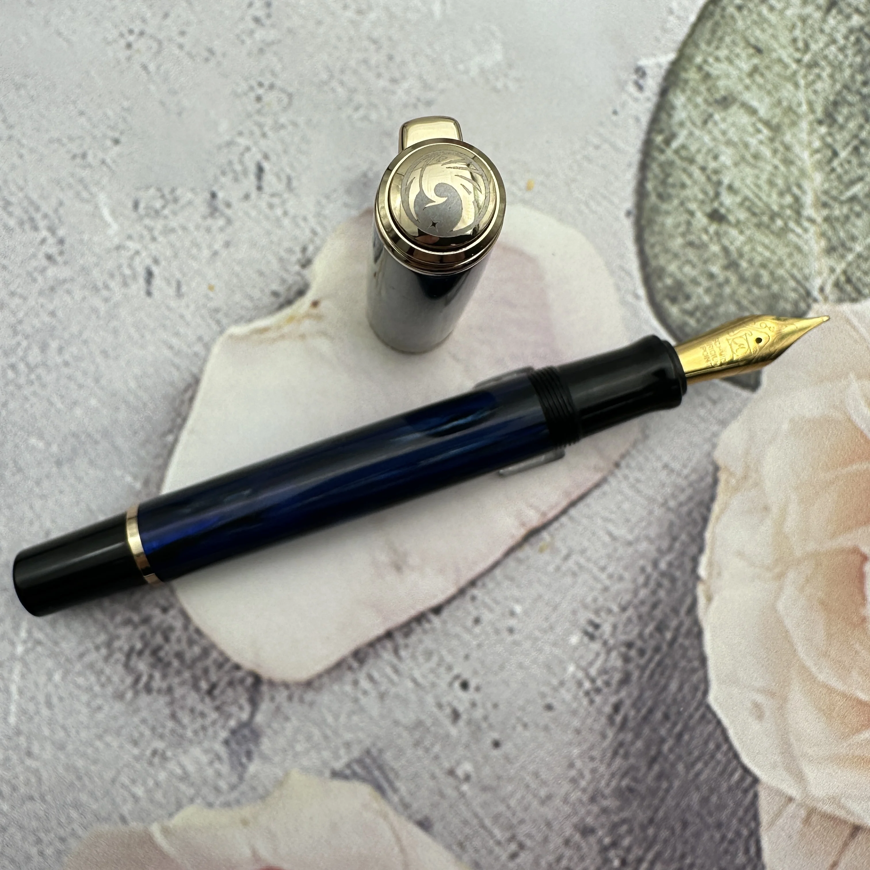 

Классическая ADMOK M800, черная акриловая перьевая ручка со звездным небом и поршнем No 6 BOCK/Шмидта, мягкое гладкое наконечник для студентов, подарочная ручка для письма