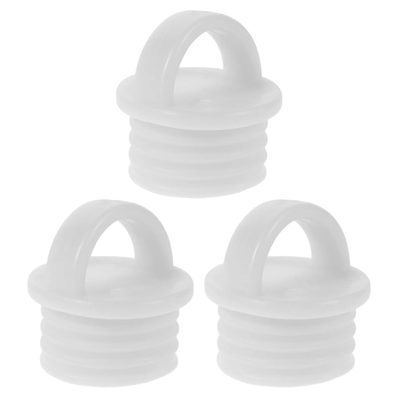 3Pcs Silicone Bucket Stopper 24Mm Mop Bucket Drain Plug Water Overflow Prevention Sealing Cap for Buckets Easy Install