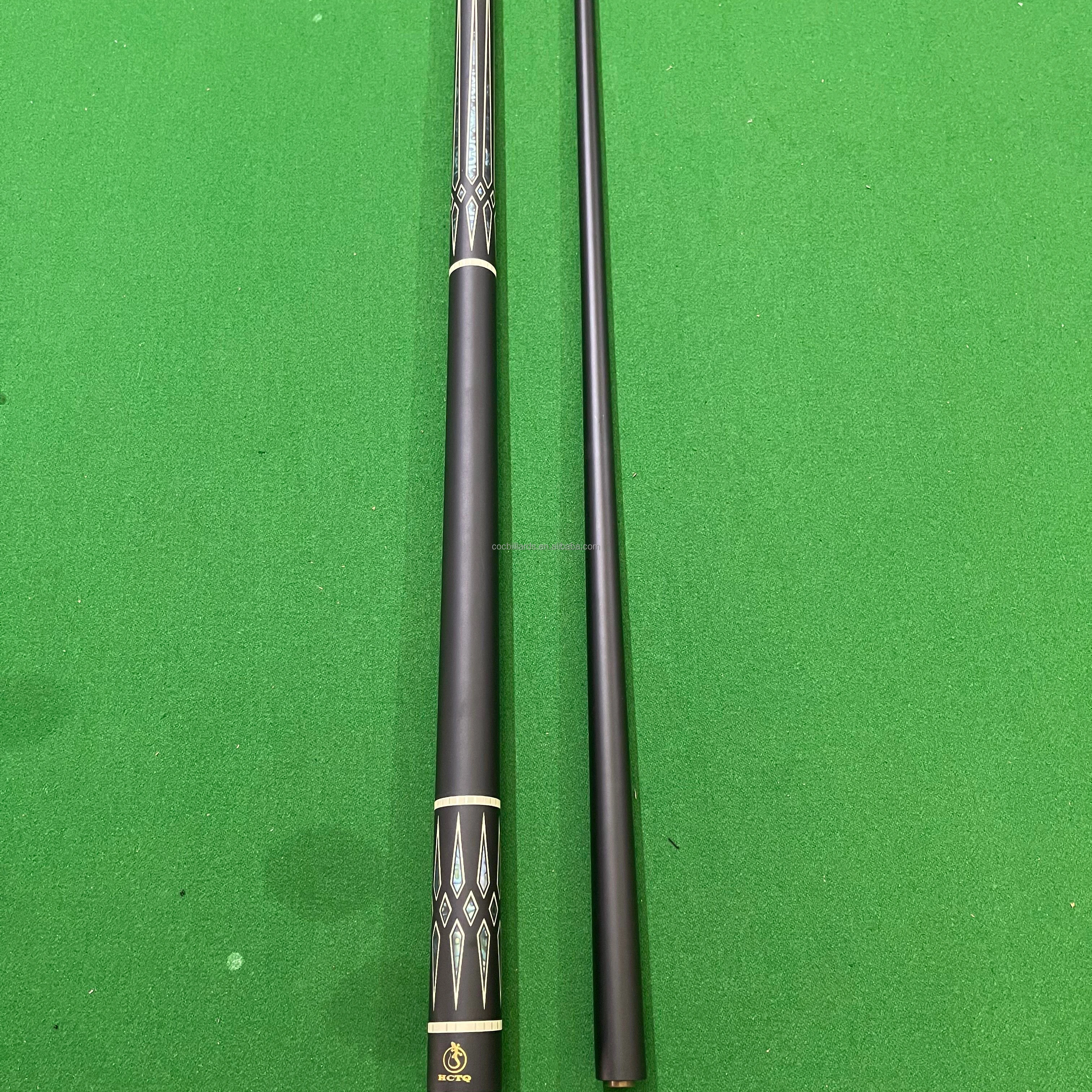 

STLF Hot Sale HCTQ 13mm Pool Cue Stick Carbon Fiber Shaft Durable Play Cue Billiards Maple Butt Wholesale Price