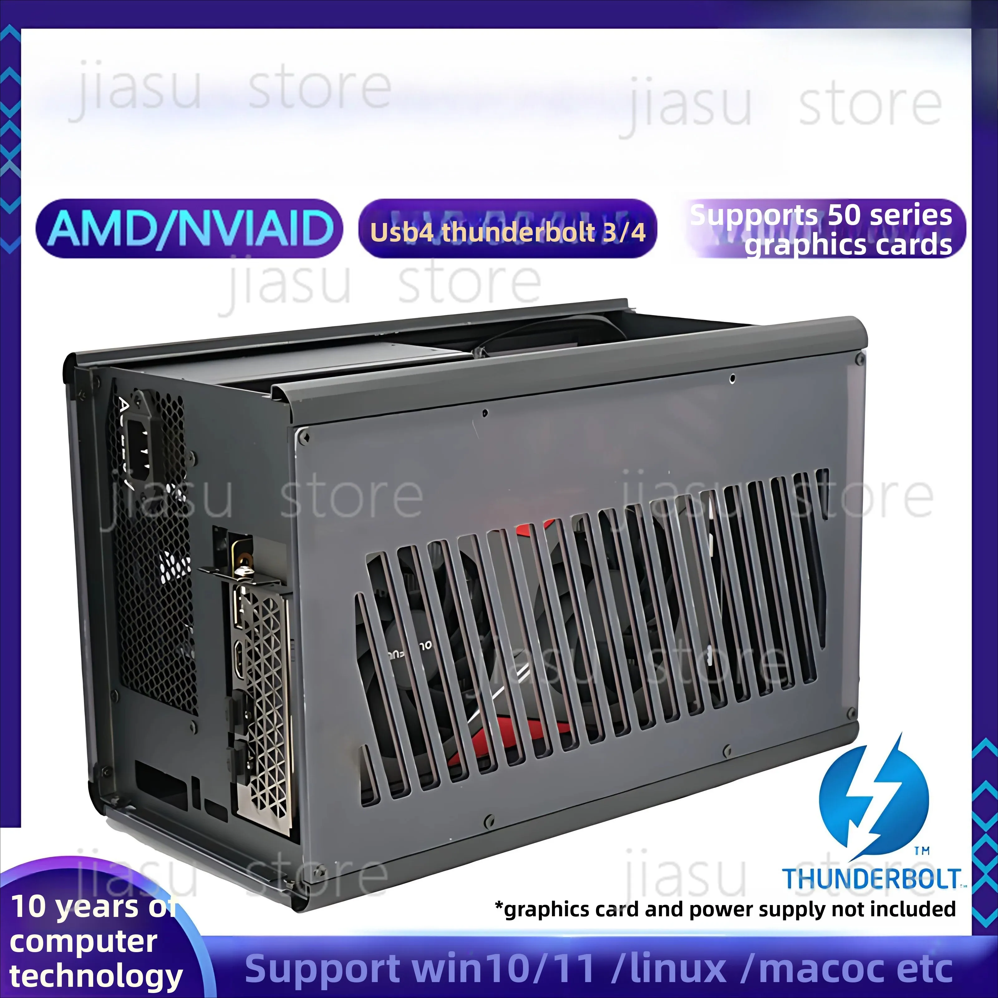 Gpu External Dock Egpu Thunderbolt 4 - Laptop External GPU Dock USB4, Thunderbolt