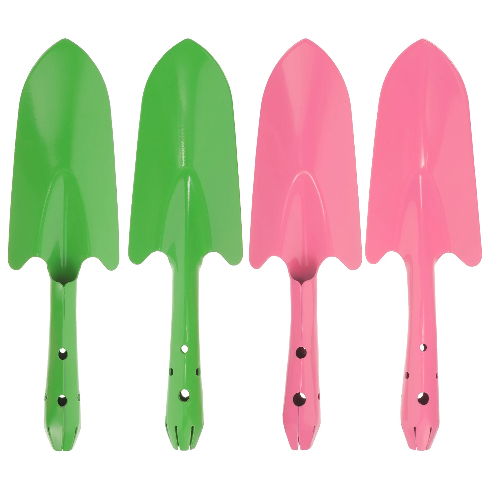 

4pcs Gardening Shovel Heavy Duty Small Spade Planting Digging Tools Hand Trowel Iron Material Outdoor Camping Tools Vegetable