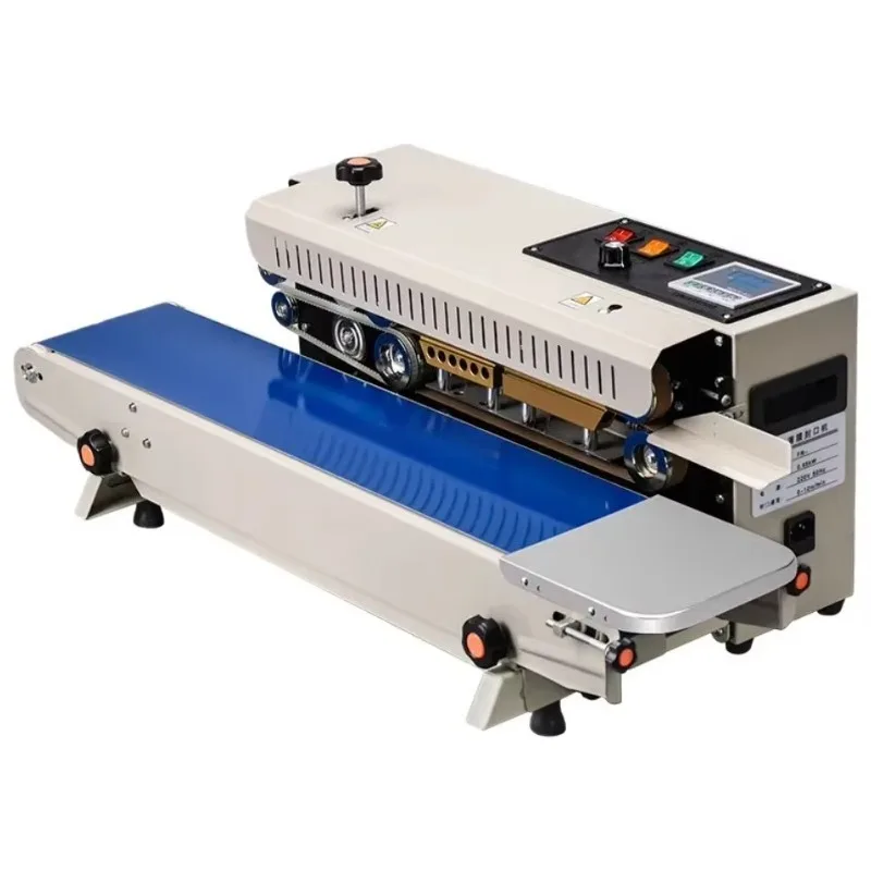 Easy-to-Operate Electric Horizontal Continuous Band Sealer Machine Intelligent Control Panel for Food Bag Paint