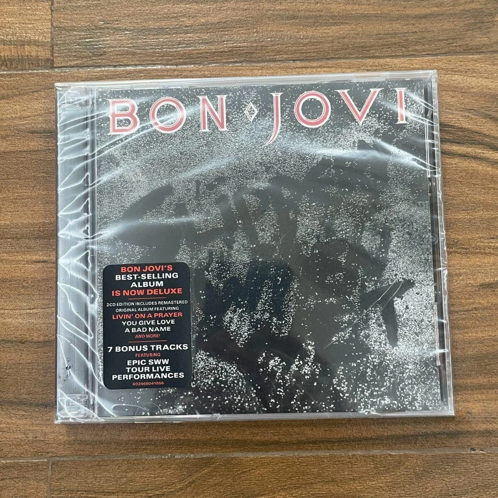 Bon Jovi Slippery When Wet Deluxe 2CD Hard Rock Classic Livin On A Prayer Remastered, Tracks Bonificación, Sellado, Nuevo Álbum