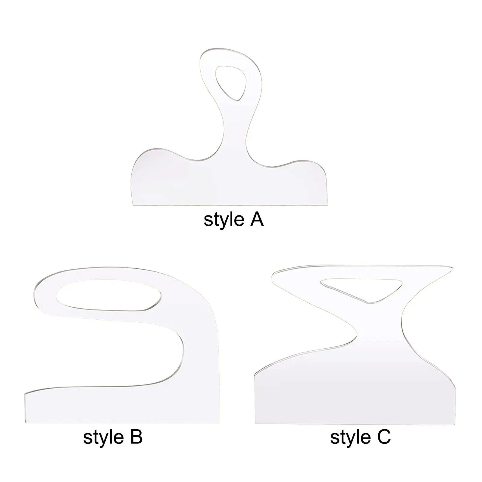 Acrylic Cutting Board Handle Router Template Acrylic Handle Templates Woodworking Router Template Clear Cutting Board Router