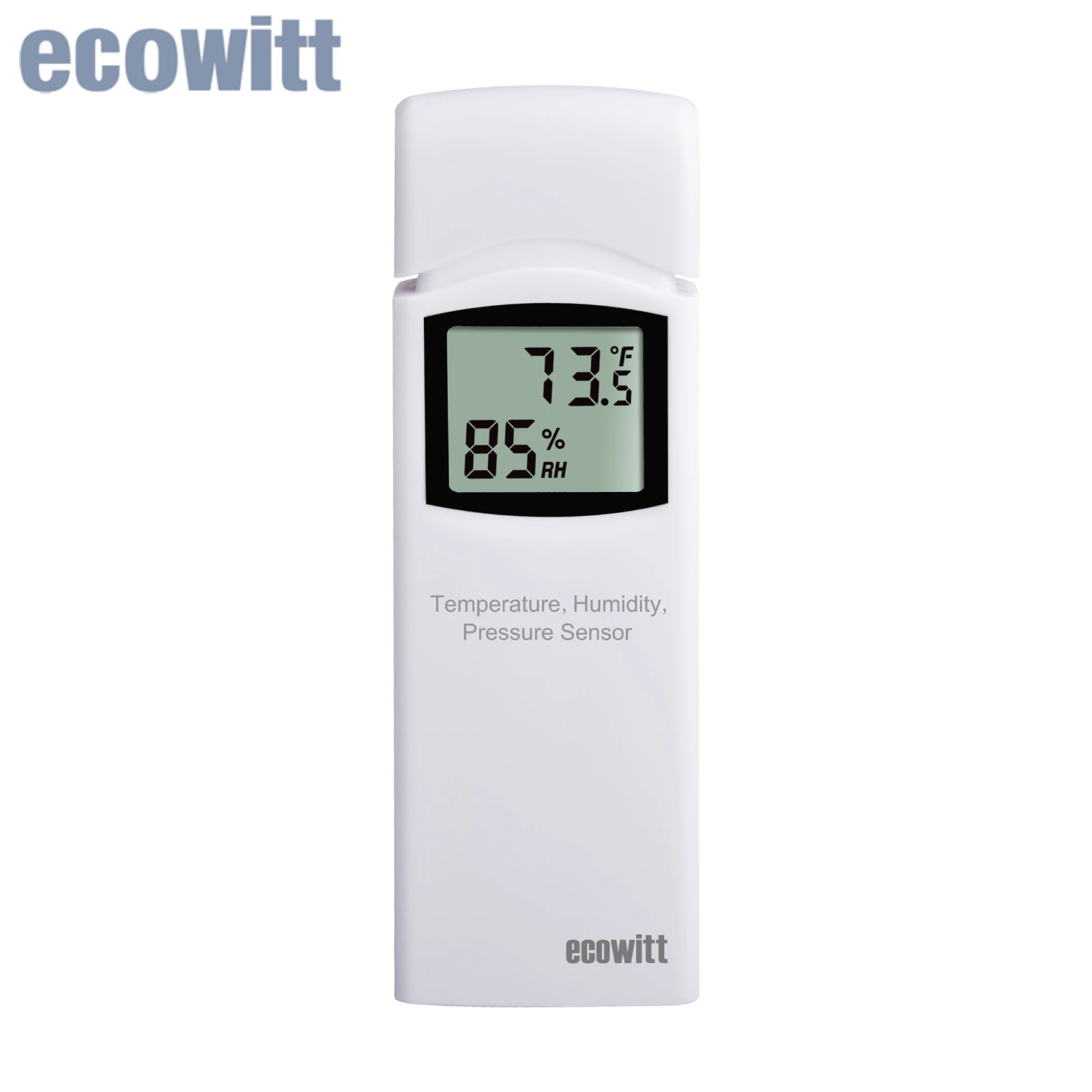 Ecowitt WN32P Indoor Temperature, Humidity and Barometric Sensor, Thermometer Hygrometer Pressure Gauge for HP2550 / HP3500