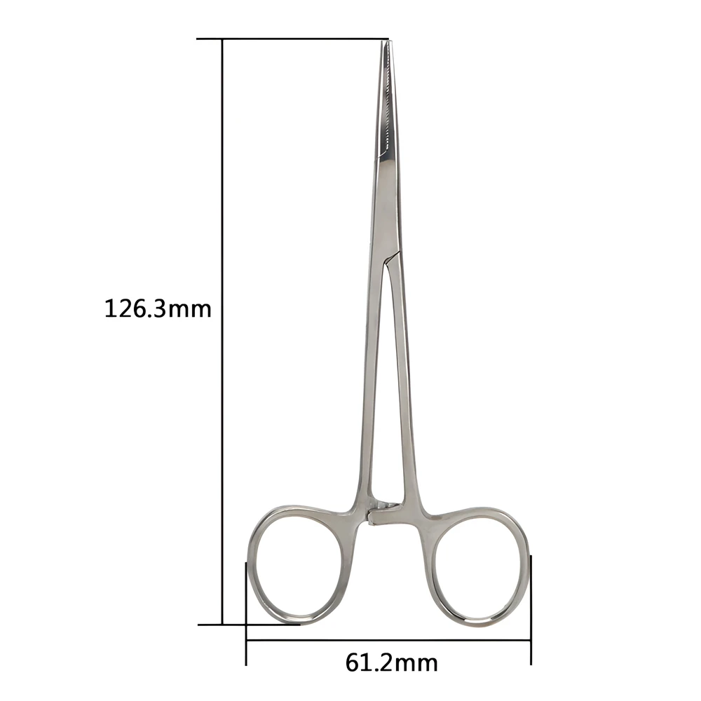 1pc Fishing Locking Pliers Hand Tool Epilation Tools Curved/Straight Pet Hair Clamp 12.5cm 16cm 18cm Hemostatic Forceps