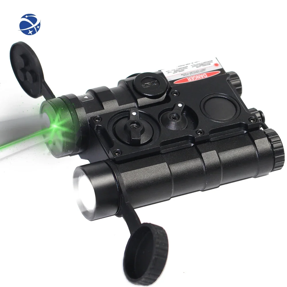 LS-FL5 LED Flashlight And Tactical Green Laser Sight Infrared Laser IR Illuminator Laser Light Combo