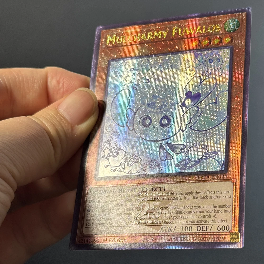 يو غي أوه! مجموعة بطاقات Rage Of The Abyss-QCSCR YGO TCG Dominus Impulse Deception of the Sinful Spoils Mulcharmy Fuwalos