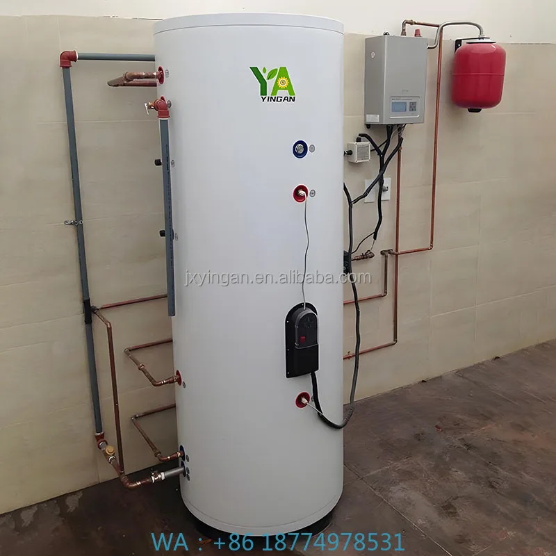 500L High Pressure Flat Plate Split Solar Water Heater, Solar &  Dual Energy Saving System for Home, Hotel & Outdoor Use