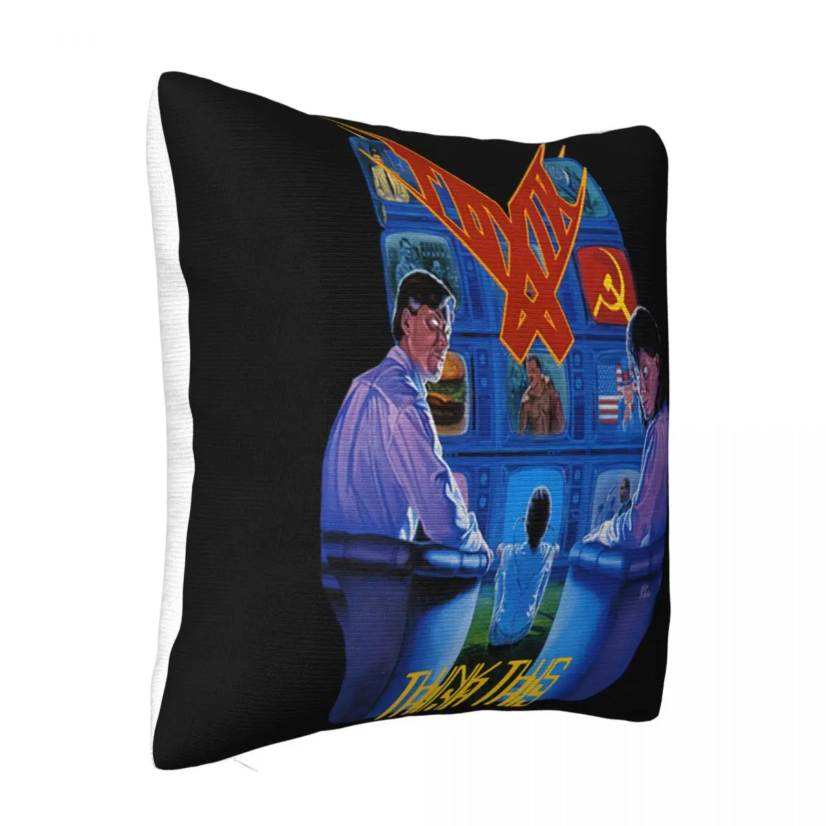 Toxik Think This American Thrash Metal Band Black Sizes S To 6Xl Simple Low Price Pillow Case