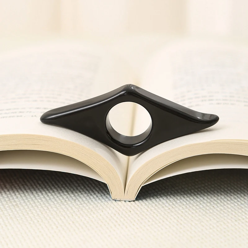 5Pcs Book Page Holder, Handmade Thumb Book Page Holder Reading Accessories Ring Book Opener Bookmark For Book Lovers