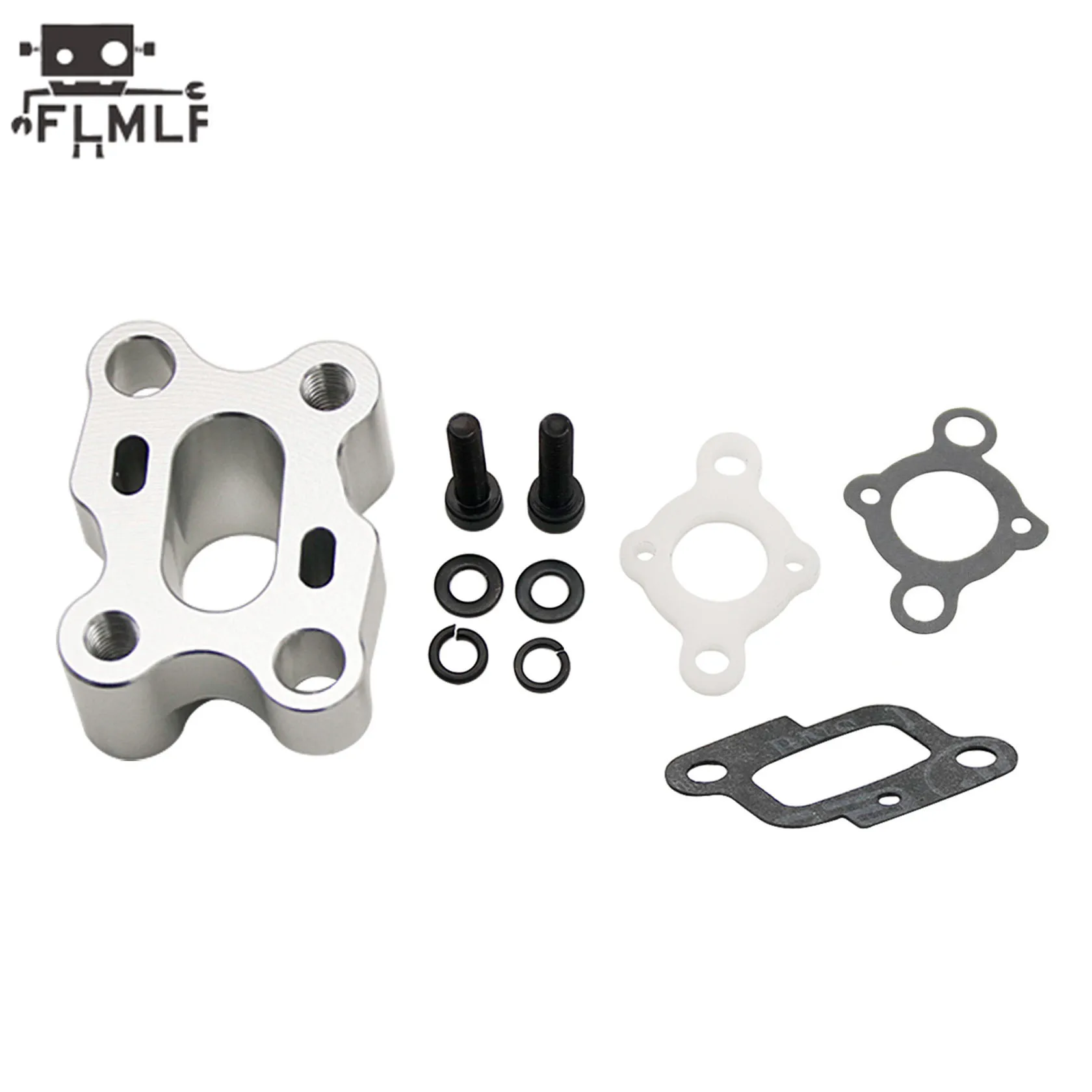 RCカー用プラスチックまたは金属製インテークマニホールド、23CC-71CCエンジン用、1/5 Hpi Rofun Rovan Km Baja Losi 5T FG DBXL GoPed Redcatパーツ対応