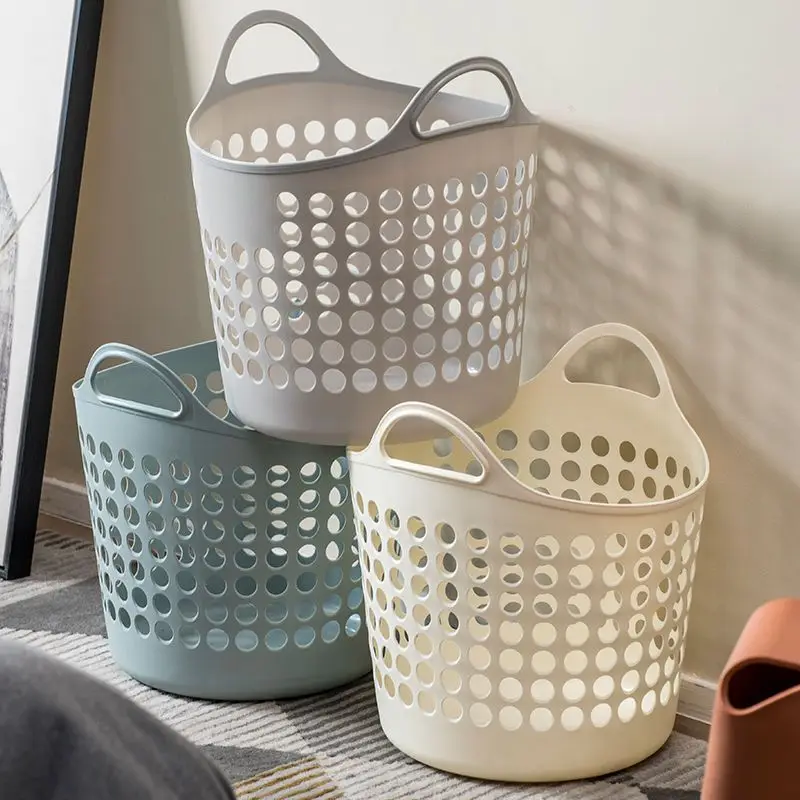 New Large Dirty Clothes Storage Basket Plastic Laundry Basket Household Laundry Basket Toy Storage Basket Clothes Chopsticks