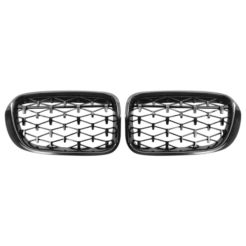 

Black Diamond Style Car Front Kidney Grilles Grill For -BMW X3 F25 X4 F26 2014-2018 Car Racing Grills