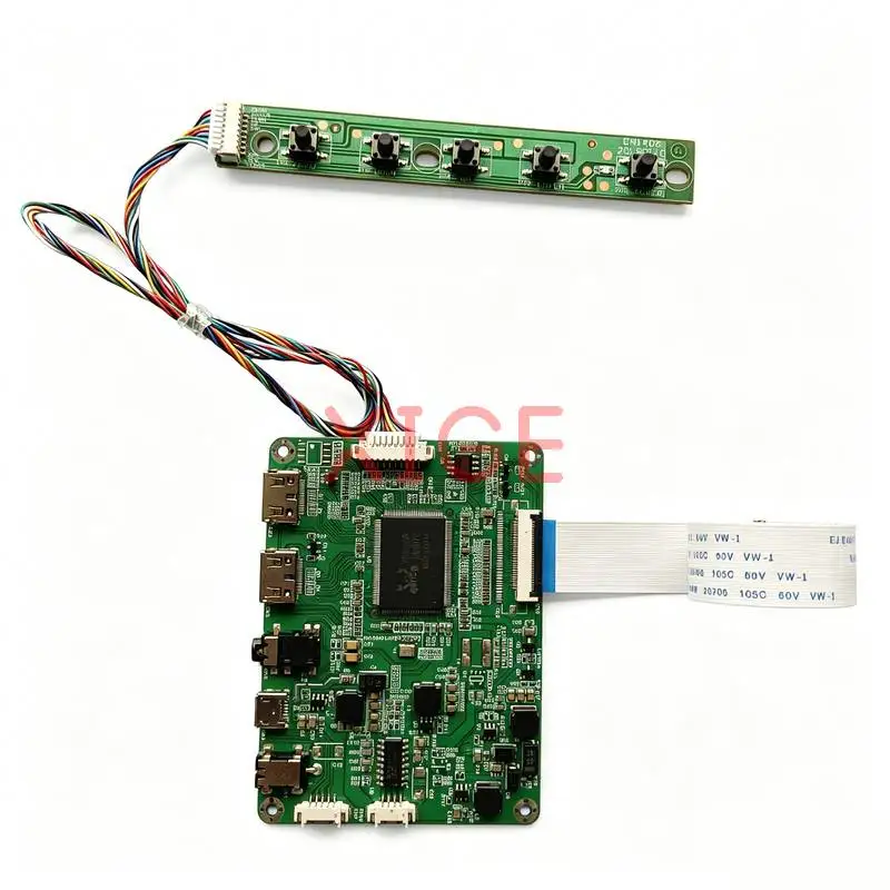 

Screen Controller Board Fit LP156WF9 LP156WFB LP156WFC LP156WFE 1920*1080 2Mini-HDMI Laptop Monitor 30-Pin EDP 1920x1080 Kit DIY