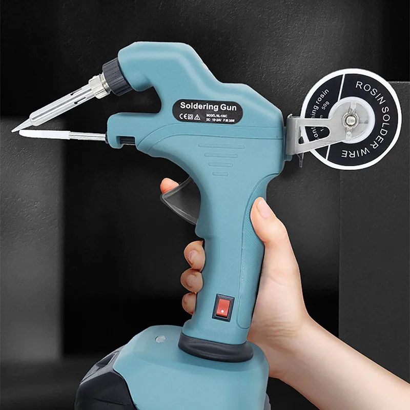 電気はんだごて-最高温度-450-℃-マキタバッテリー用内部加熱ワイヤレスはんだごて（バッテリーなし）