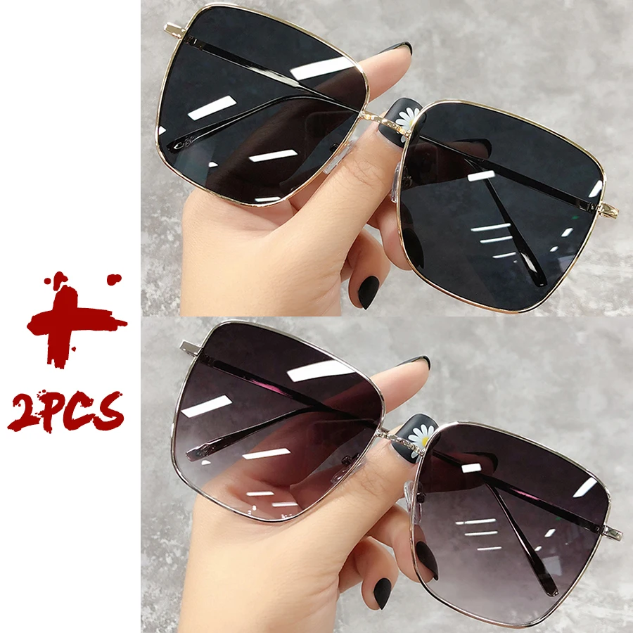 Sonnenbrille Frauen Luxus Platz Männer Fahren Reise Marke Design Gradienten Vintage Sonnenbrille Weibliche Unisex Retro Oculos Neue 2026 – Detail 22
