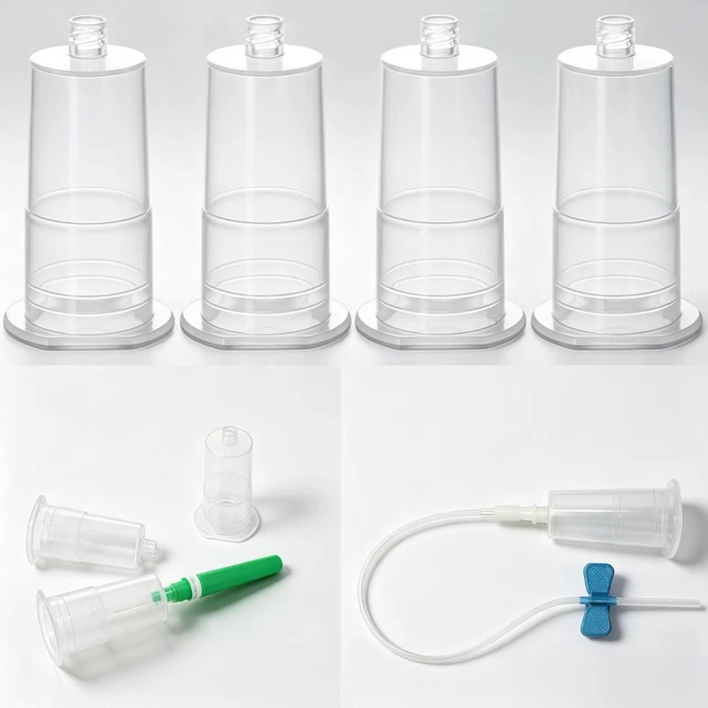 Disposable Blood Transfusion Stand with Replaceable Needle Collector for Pet Blood Drawing Cat Dog Care