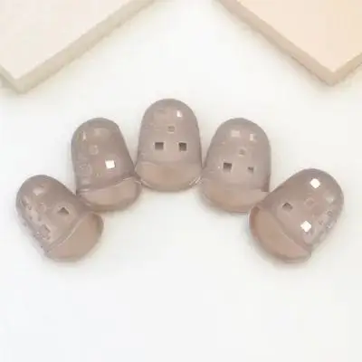 

25 Pcs Finger Protector Adult Guitar Protection Cots Sleeves Covers for Fingertip Silicone Shield