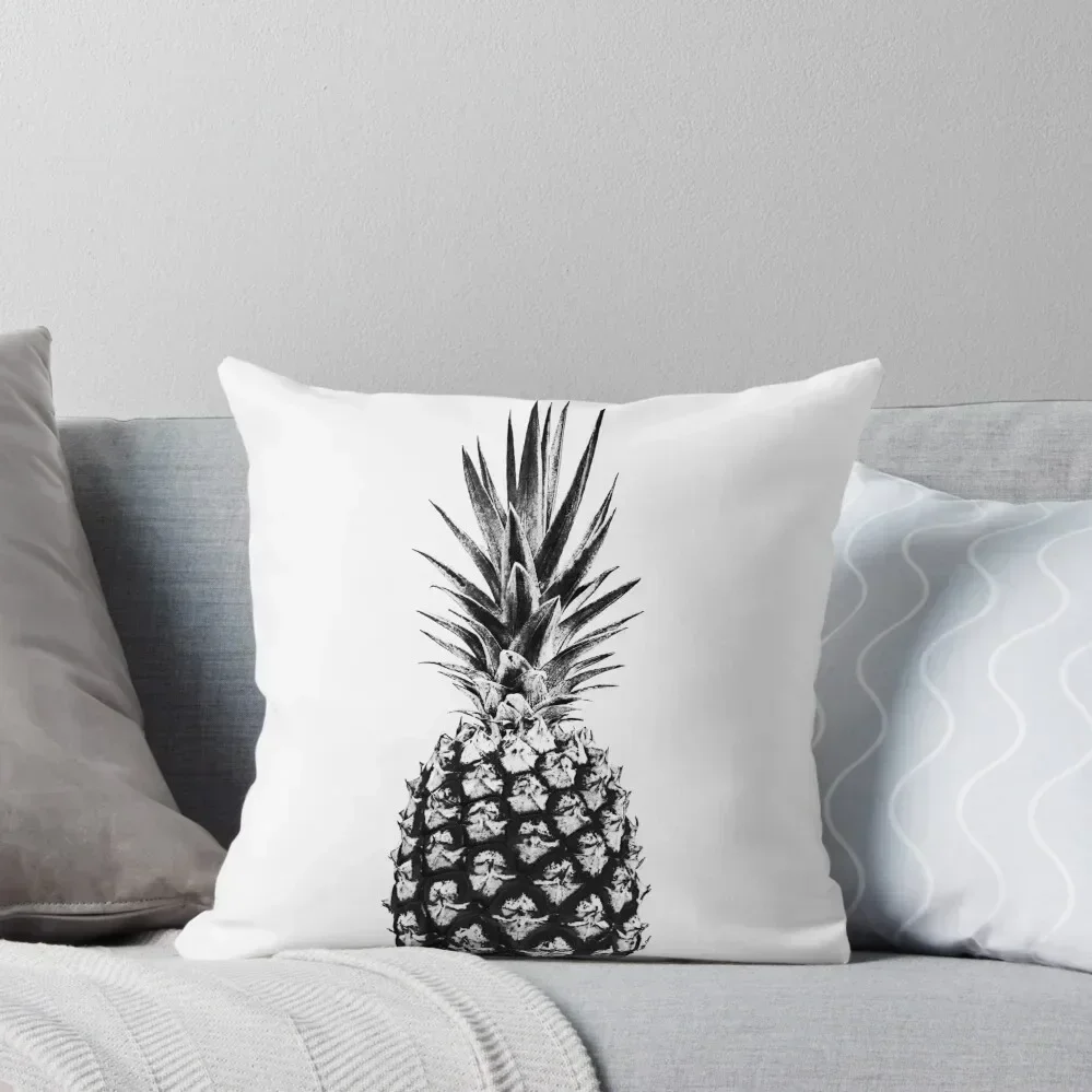 

PINEAPPLE Black & White Throw Pillow Sofa Cushions Covers christmas ornaments 2025 pillow