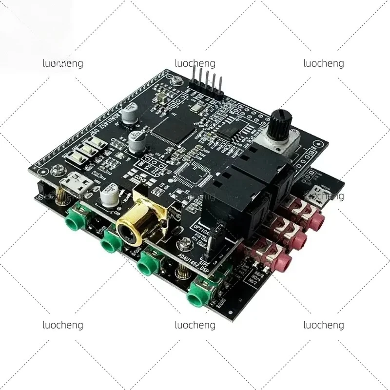 For ADAU1452 DSP Electronic Frequency Division For AD1938 CODEC CS42448 Decoding Board 6 IN 8 OUT 192K Audio Interface Module