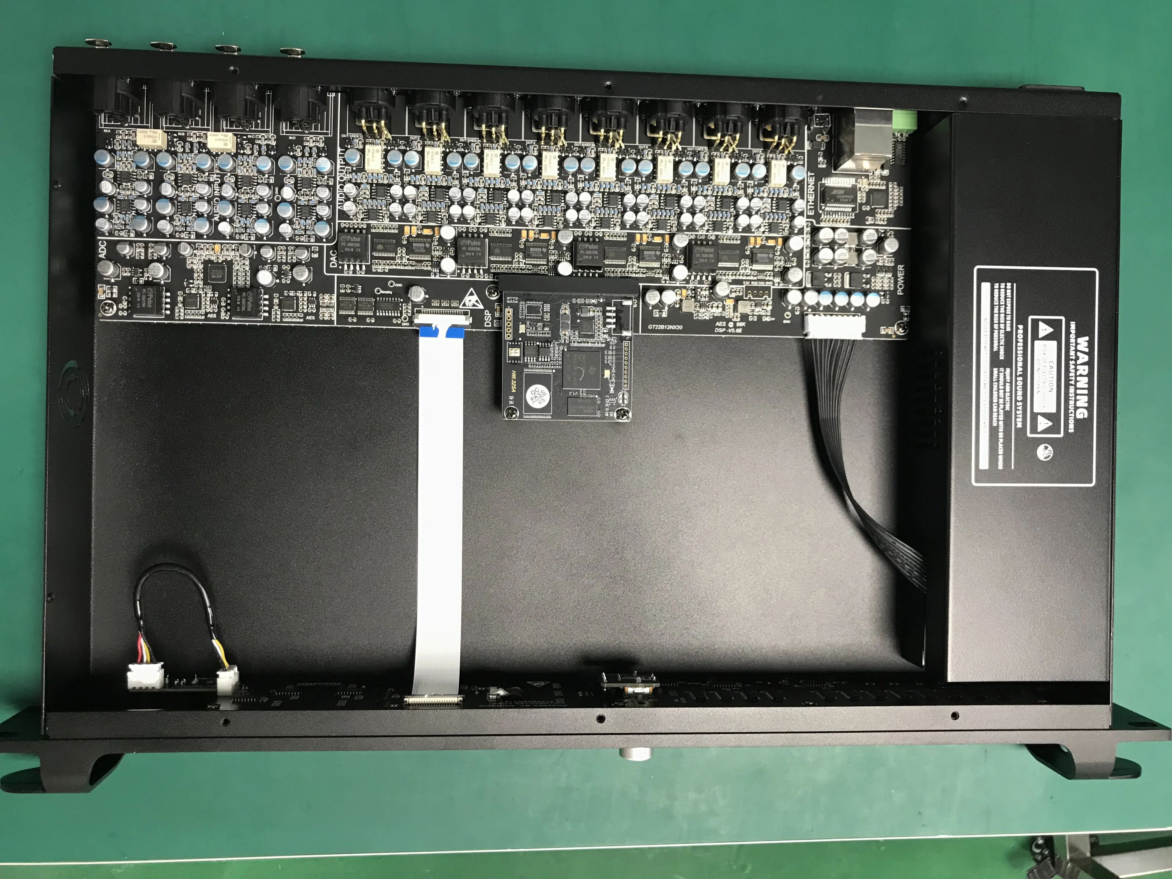 3 In 6 Out DSP Processor Stage Church PA System Live Performance Sound Gear