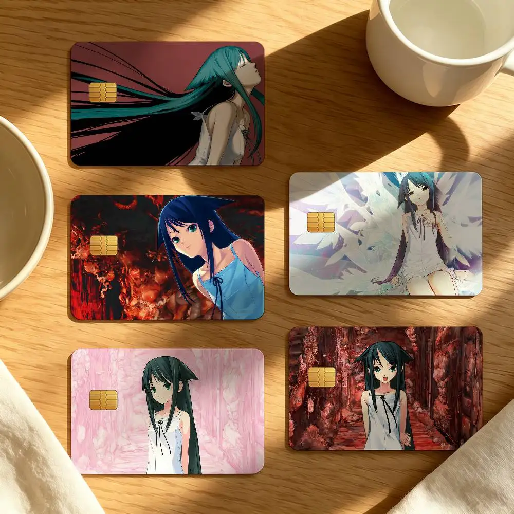 Game The Song of Saya Anime Credit Card Stickers Canvas Prints Manga Decor HD