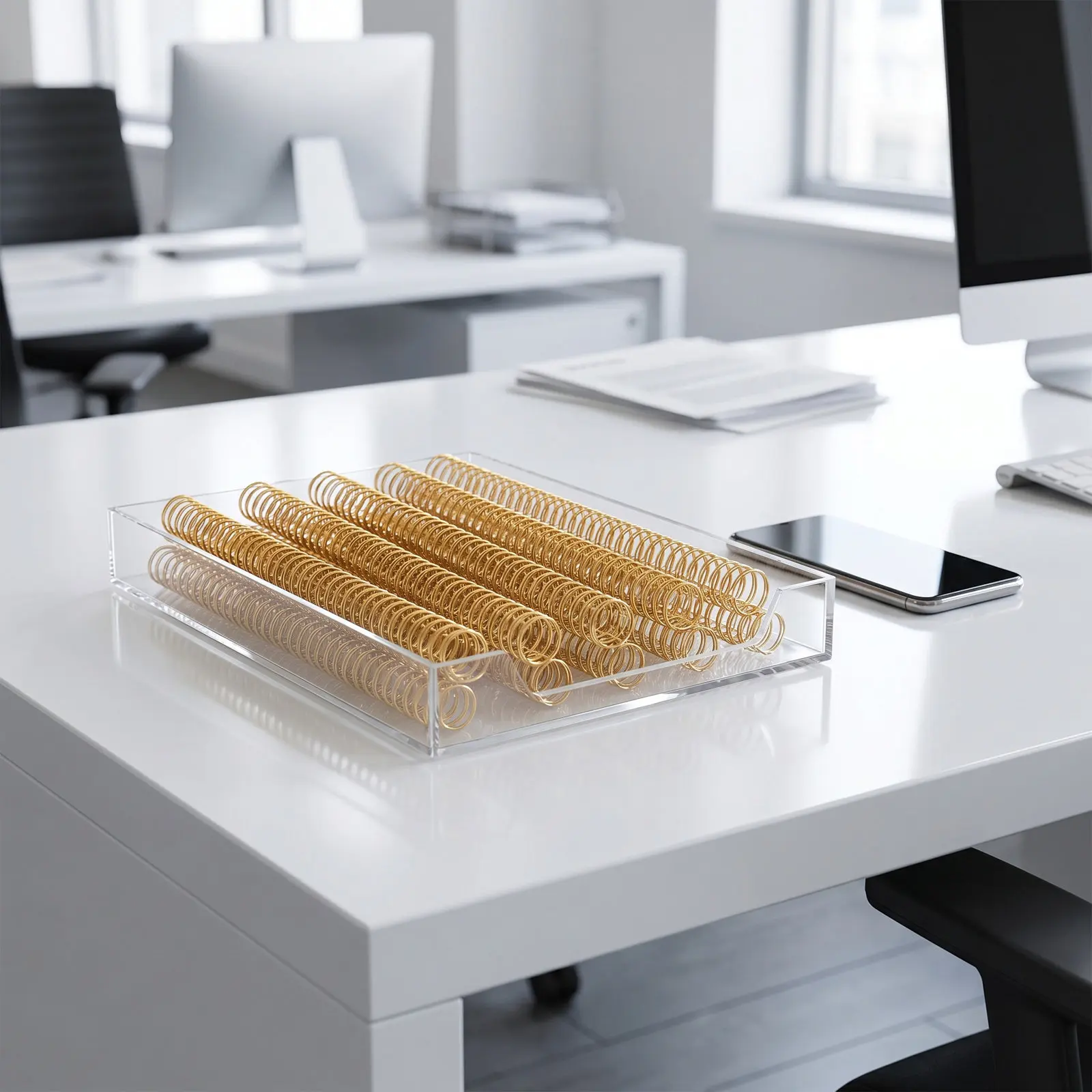 100Pcs Metal Wire Binding Spines Double Loop Binder Rings 34 Holes Notebook Binding Rings for Book Document Spiral
