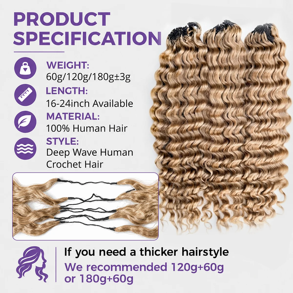 # 27 Röfleli Bal Sarısı Derin - Crochet Braiding Hair incelemesi ve fiyatı