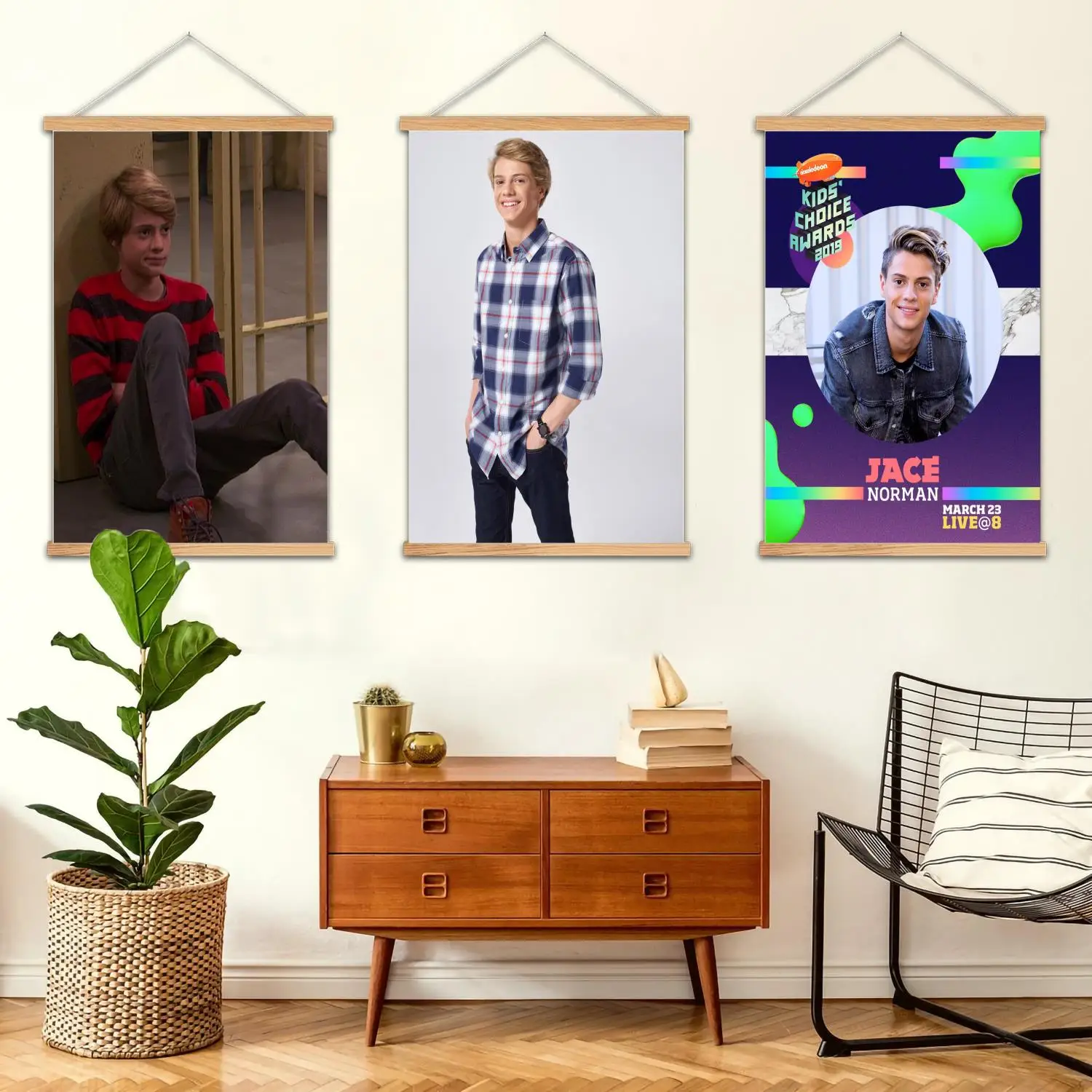 

jace norman Framed Wall Painting Canvas Art Poster and Wall Art, Modern Family Bedroom Decor, Posters,Decorative painting