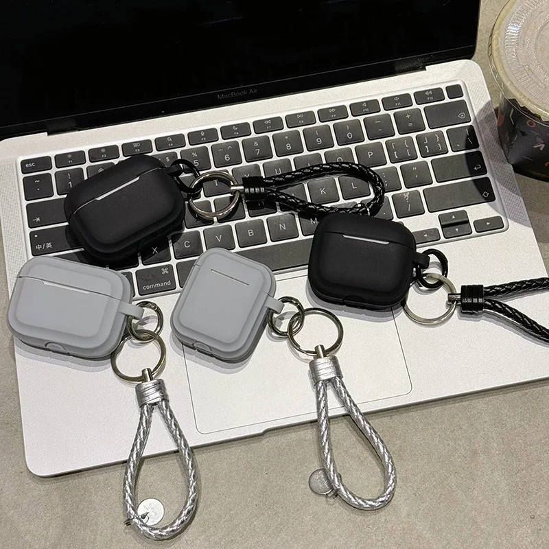 Custodia con cinturino per Apple AirPods 2 Gen 3 Generation Cover per AirPods Pro 1st 2nd Shell per Air Pods Pro 3 Protective