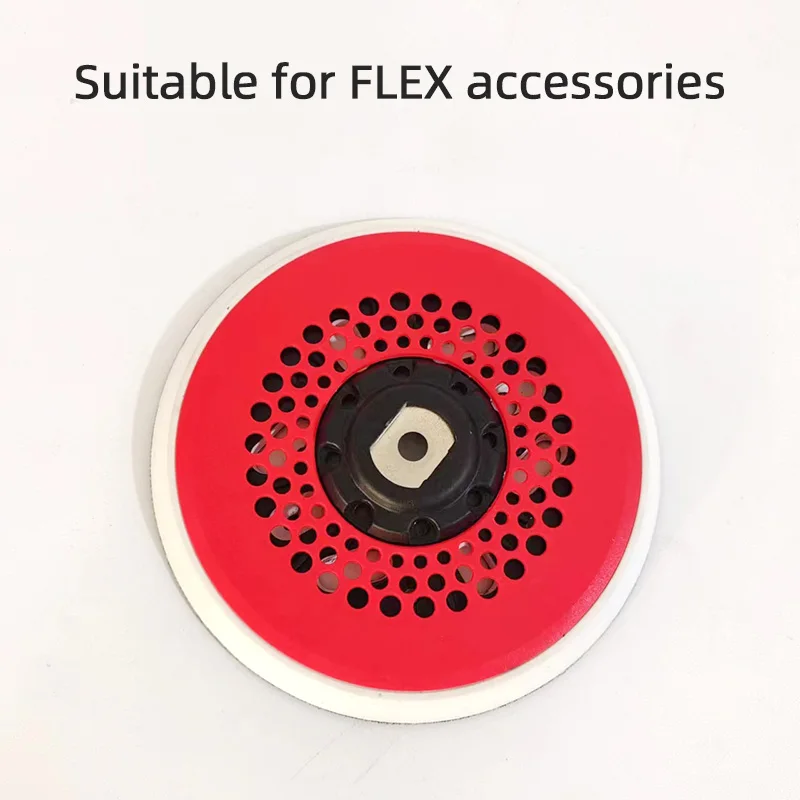 

No. 2 Red Tray Suitable For FLEX Electric Dry Grinder Tray Back Velvet 6-inch Porous Tray