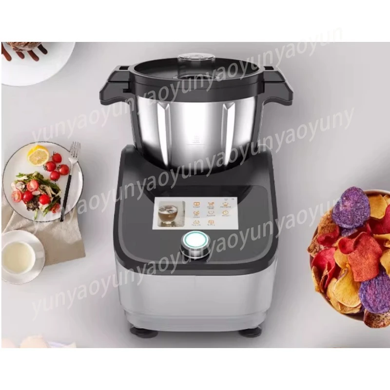 Automatic Stir Fry Cooking Robot Smart Cooker No Smoke One-Touch for Home UseHealthyEasy Meals with Guided Recipes Touch Control