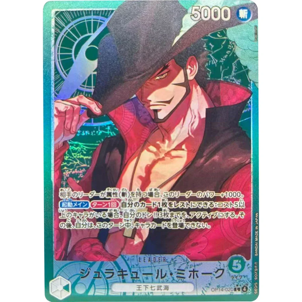 ONE PIECE Sammelkarten DIY OP14 Boa Hancock Clinton Barton JPN Hochwertiges selbstgemachtes Spiel Anime Karten Geschenkspielzeug