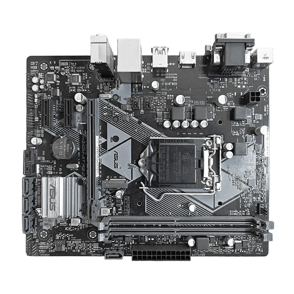ASUS H310 اللوحة الأم PRIME H310M-AT R2.0 LGA1151 دعم 9th/8th Gen Core i5-9400 8500 9600K i7-9700 i9-9900 CPU DDR4 HDMI mATX