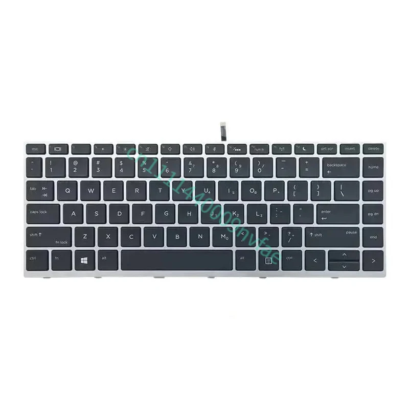 US keyboard for HP Probook 640 640 645 645 G5 G4  430 440 445 G5 No backlight 0.3