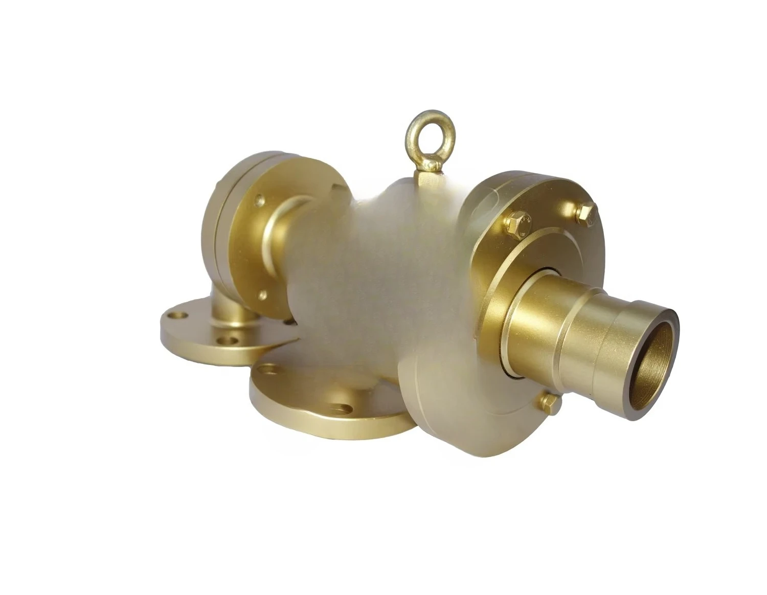 High Quality Durable Brass Copper Pipe Fittings Double High Temperature Bearing Precision Cast Iron Rotary Joint for Hot 1 Piece