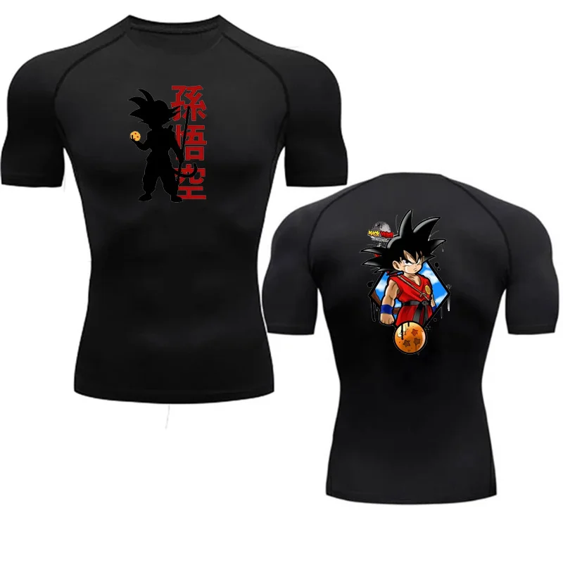 

Men's Compression T-Shirt Gym Running Quick Dry Moisture Wicking Round Neck Short Sleeve Training Exercise Gym Sport Shirt Tops