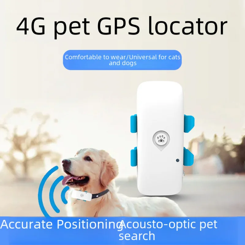 

4GPet LocatorGPSTracker Dog Anti-Lost Cat positioning Artifact Mobile Phone Remote and Tracking