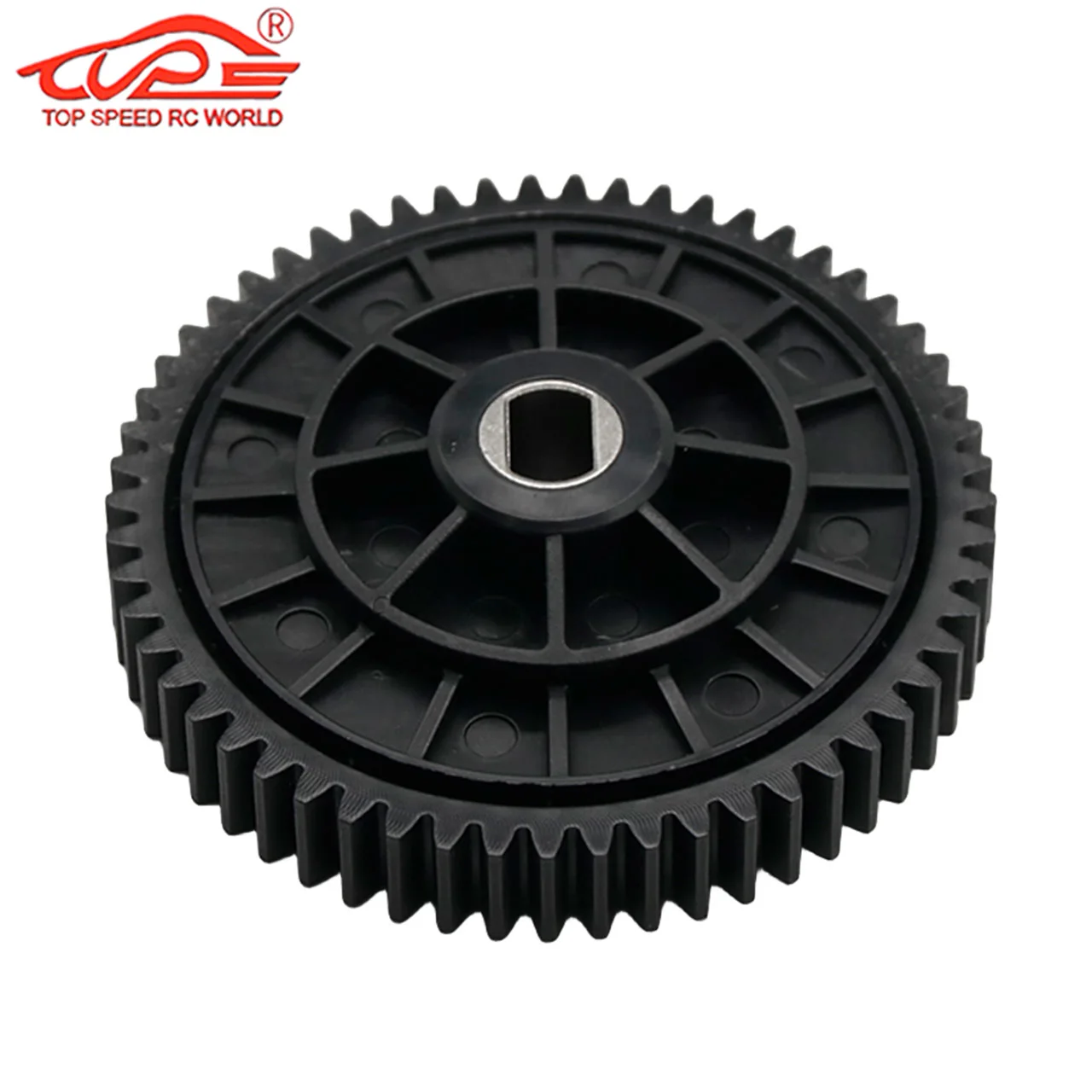 Kit d'engrenage droit en plastique ou en métal, 57 dents ou douille d'amortisseur pour pièces de camion 1/5 Hpi Rofun Rovan Km Mcd Redcat Rcmk Baja 5b 5t 5sc