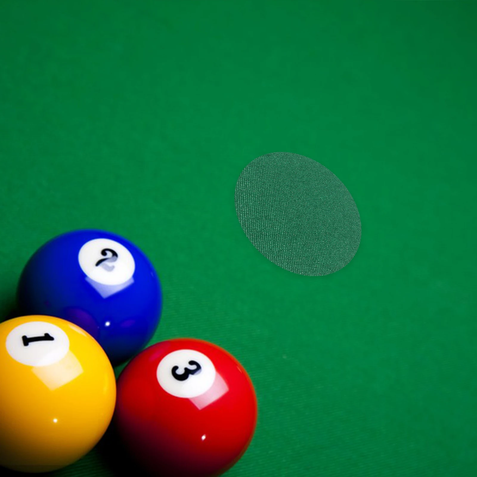 

Pool Table Sticker Patch Kit Green Repair Cloth for Snooker Billiard Maintenance Accessory