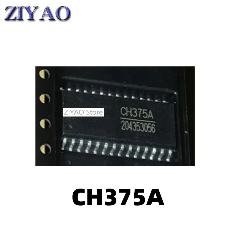 5PCS CH375 CH375A SOP-28 SMD USB Bus Universal Interface Chip Integrated Chip