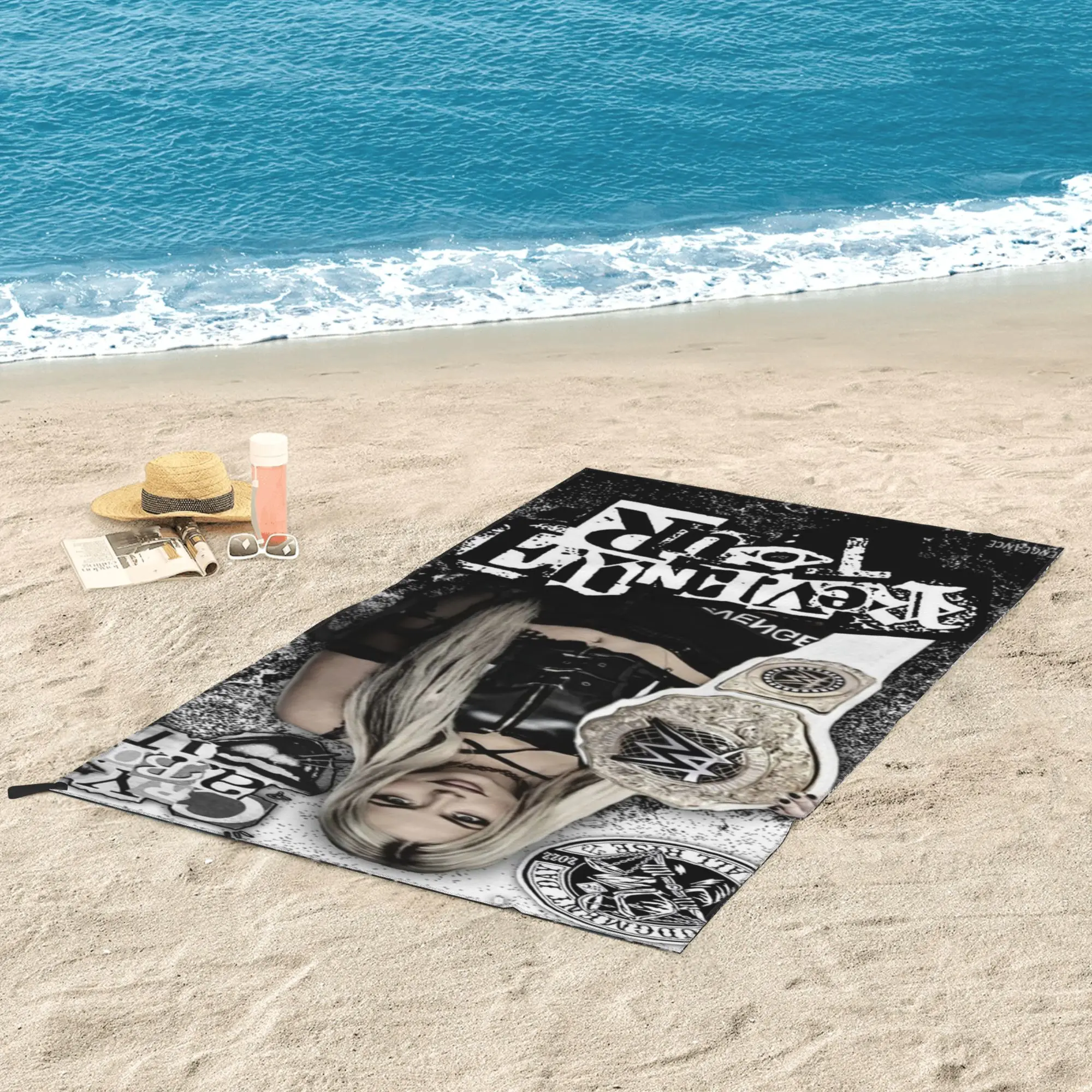 

Liv Morgan Beach Towel Soft Microfiber Quick Dry Absorbent Quick Towels For Bath