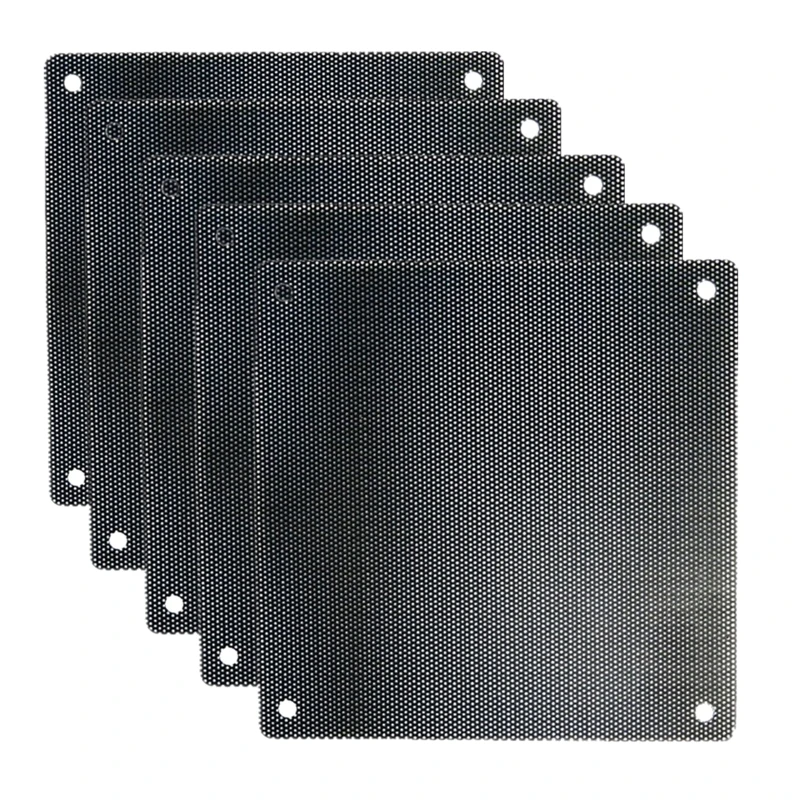 Stoffilter 12/14/9/8/7 voor computerkoelerventilator [5 packs] PC-ventilatorframe Stofgaas Koelerfilters Stofdichte