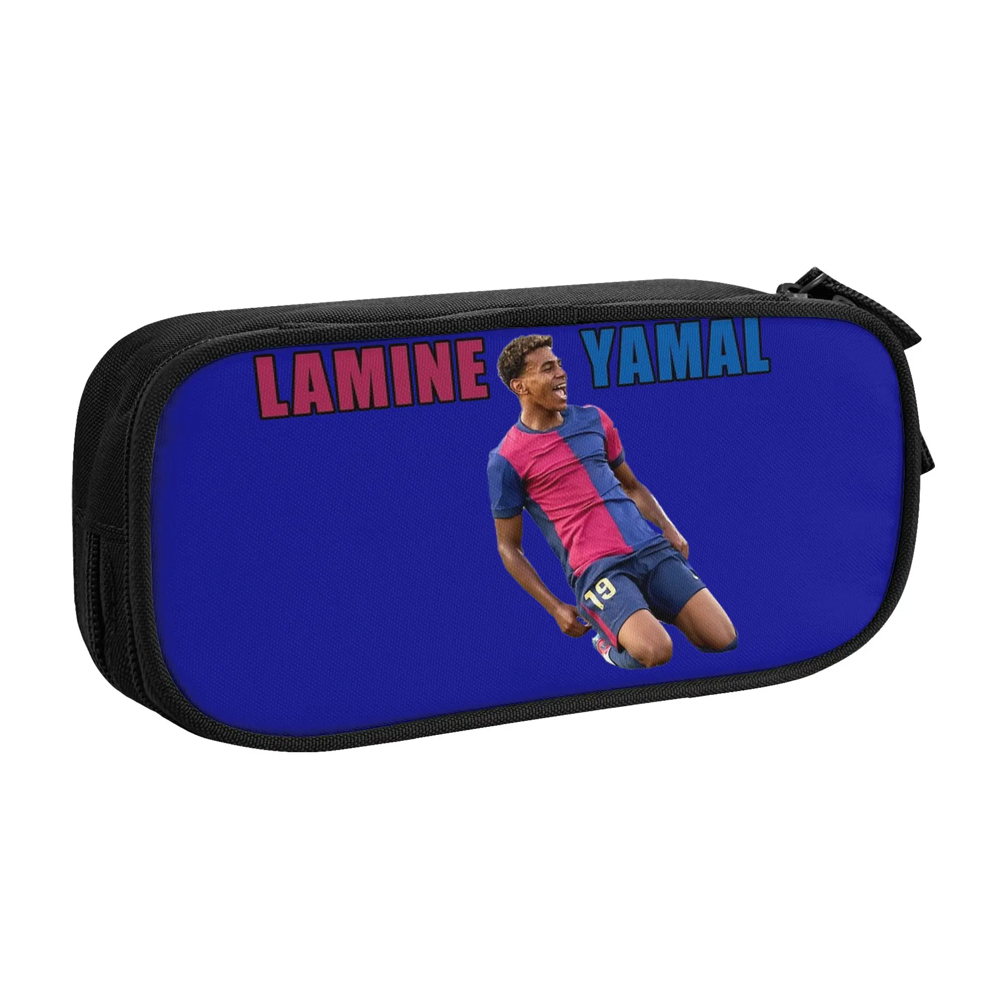 Пеналы Lamine Y-Yamal: милые футбольные сумки для студентов, вместительные, для школы, подарки, пенал-коробка