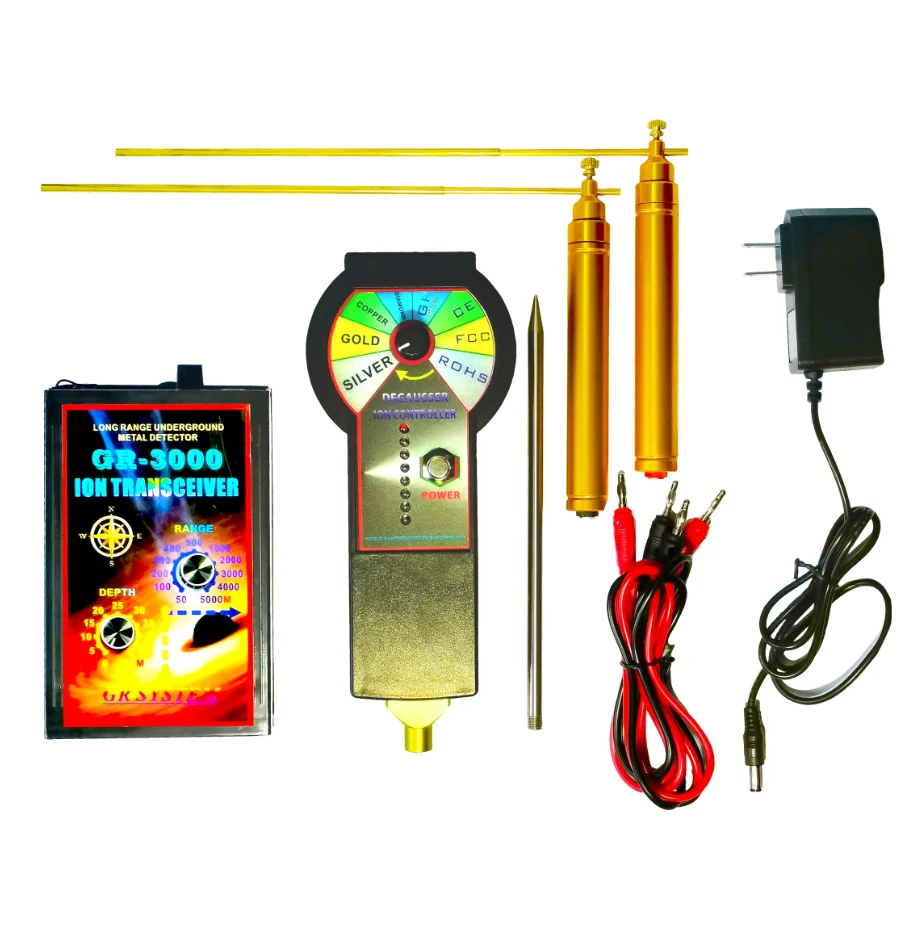 Remote Ionic Search System GR-3000 Underground Metal Detector GR3000 Treasure Gold Silver Copper Diamonds Finder Hunter Digger