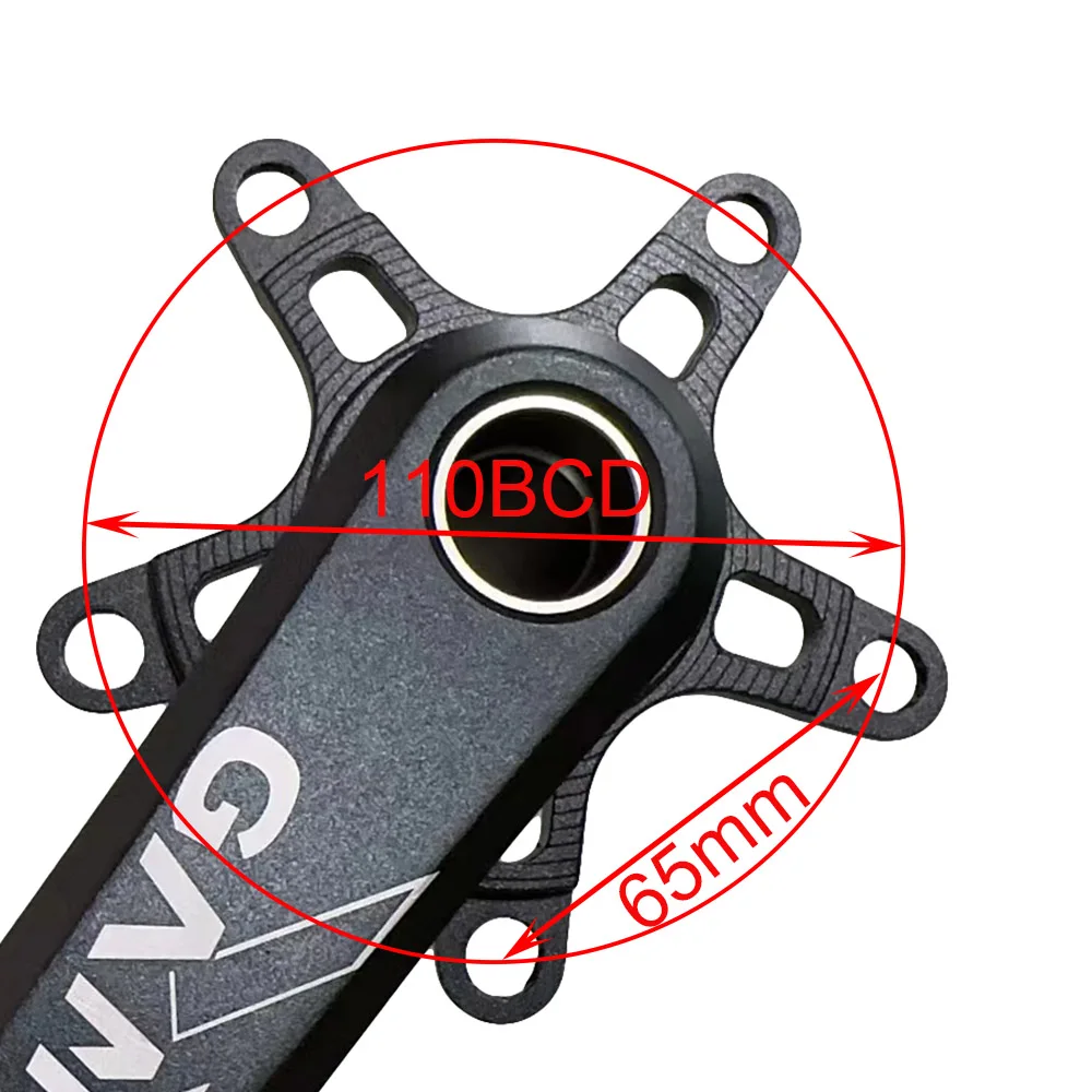 MTB Road Bicycle Folding Mountain Bike Crank Arm Adapter Spider Converter 104mm 110mm 130mm Chainring Chainwheel For GXP X0 XX1
